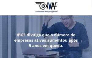 Ibge Divulga Que Numero De Empresa Ativas Aumentou Conwaf - Contabilidade no Rio de Janeiro | CONWAF Contabilidade